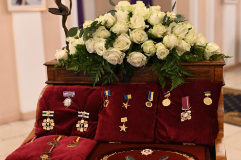 Алла Ландар:«Світ прощається із  засновником «Школи Дерюгіних» і президентом Федерації художньої гімнастики України - Альбіною Дерюгіною».