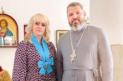 Українська православна церква нагородила Аллу Ландар орденом преподобного Агапіта Печерського