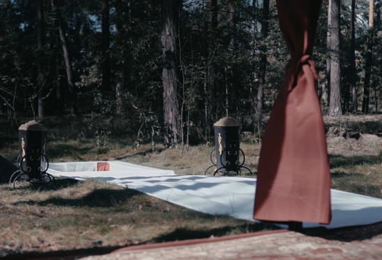 Драпірування (підготовка) місця поховання